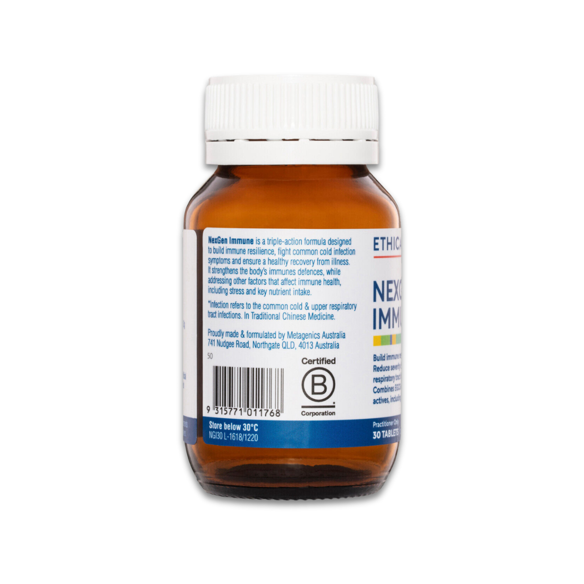 Ethical Nutrients Clinical Nexgen Immune 30 Tablets