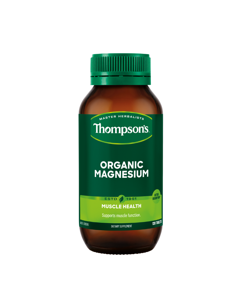 Thompsons Organic Magnesium 120 Capsules
