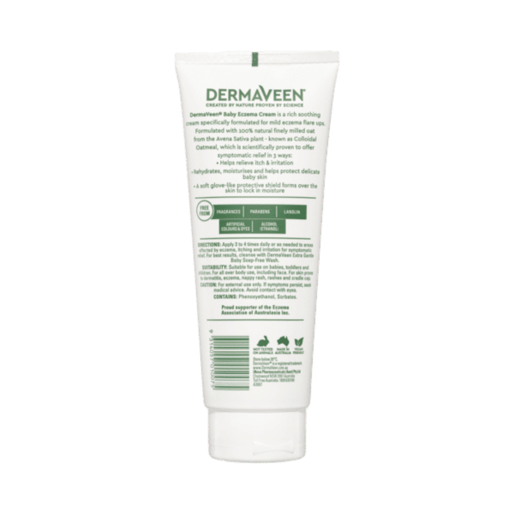 DermaVeen Extra Gentle Baby Eczema Cream 200g