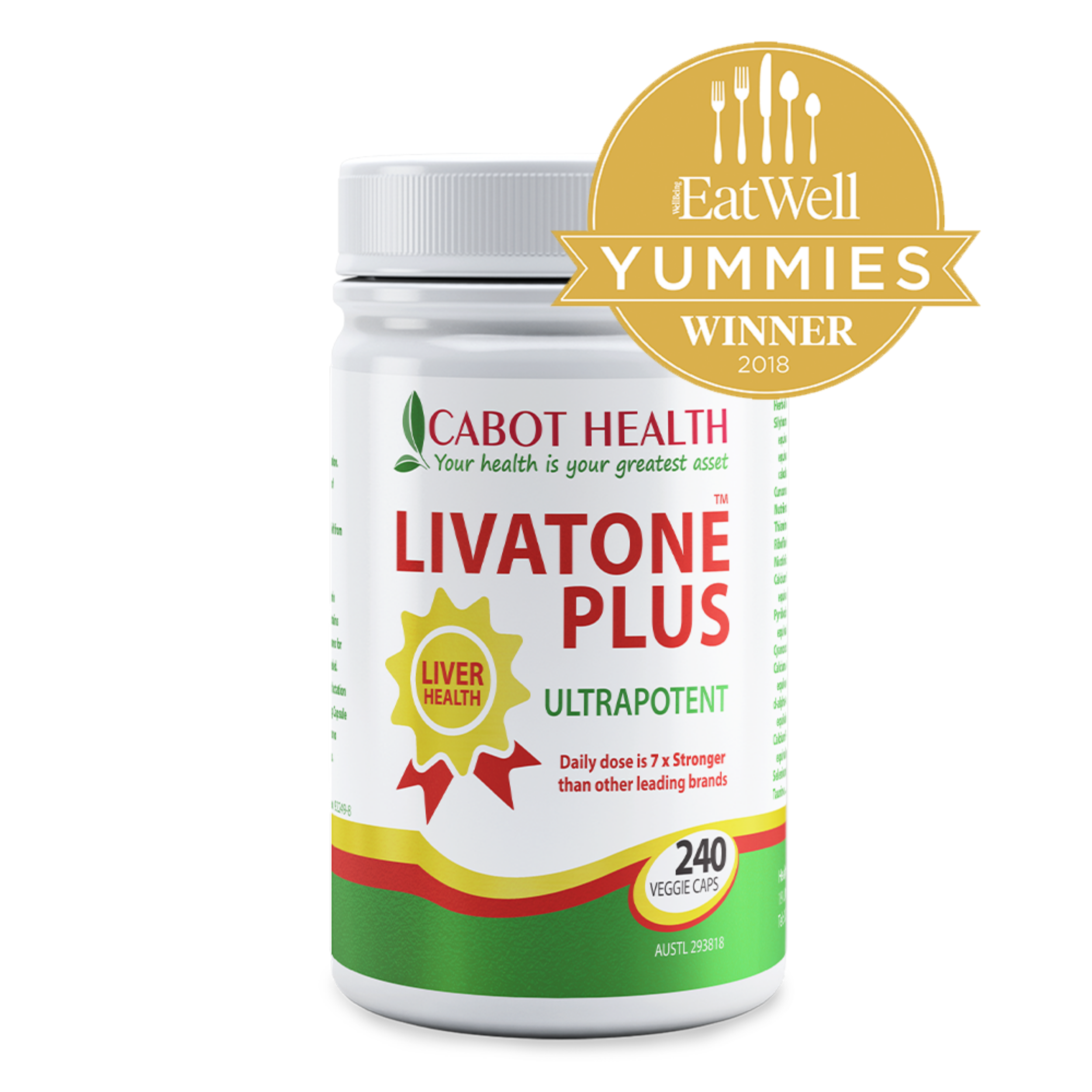 Cabot Health Livatone Plus 240 capsules