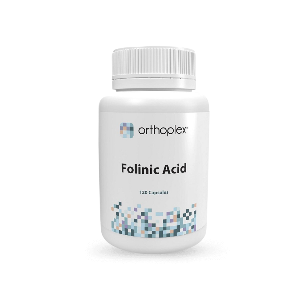 Orthoplex White Folinic Acid 120 Capsules