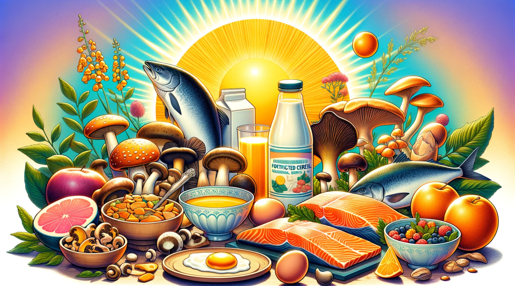 Sunshine Diet: Top Foods for Natural Vitamin D Boost