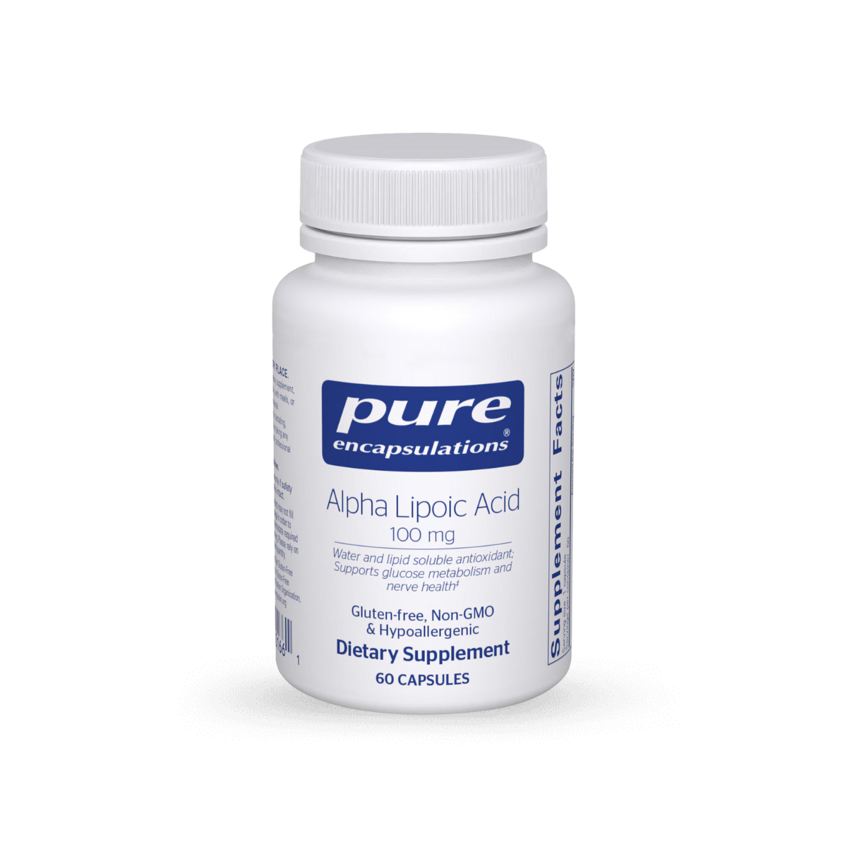 Pure Encapsulation Alpha Lipoic Acid 100mg 60c