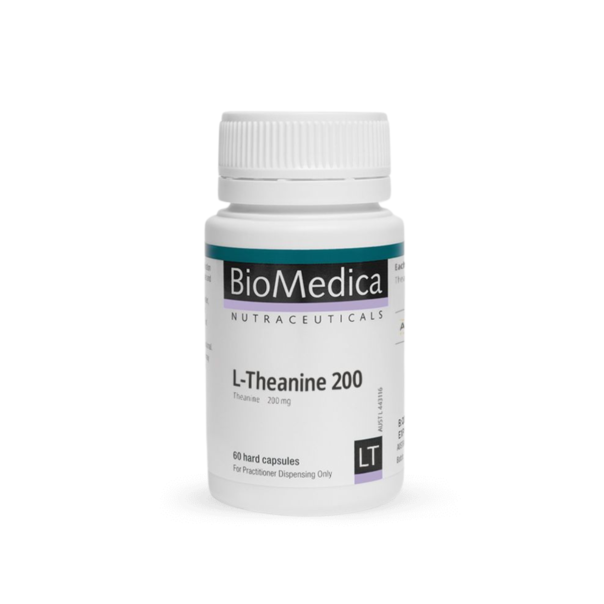 Biomedica L-Theanine 200 60 Capsules