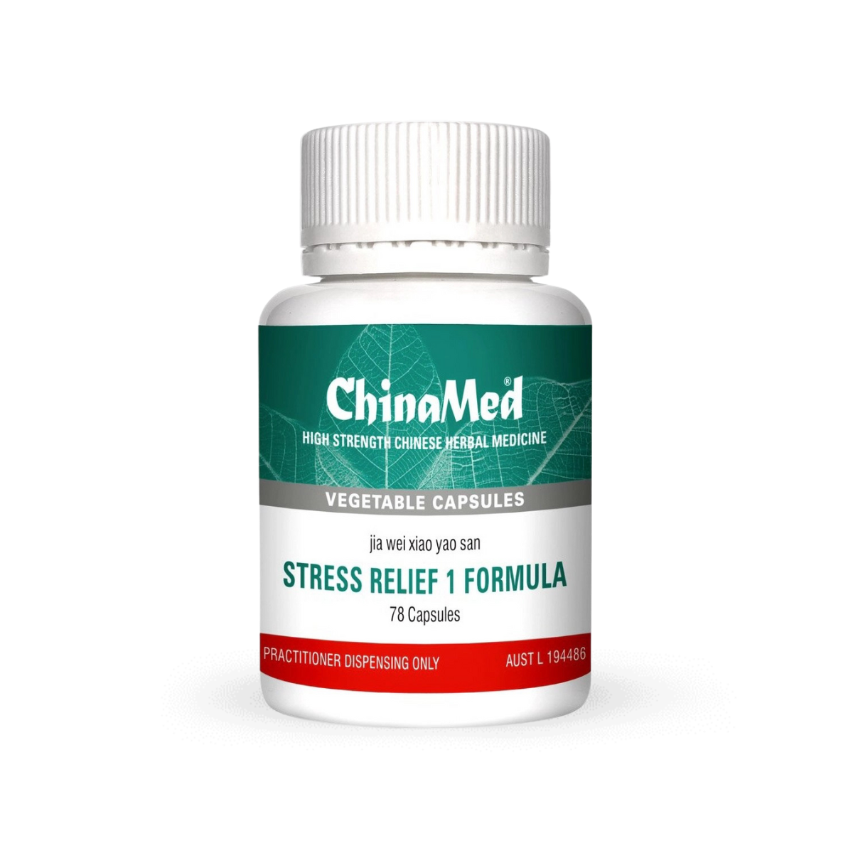 ChinaMed Stress Relief 1 Formula 78c