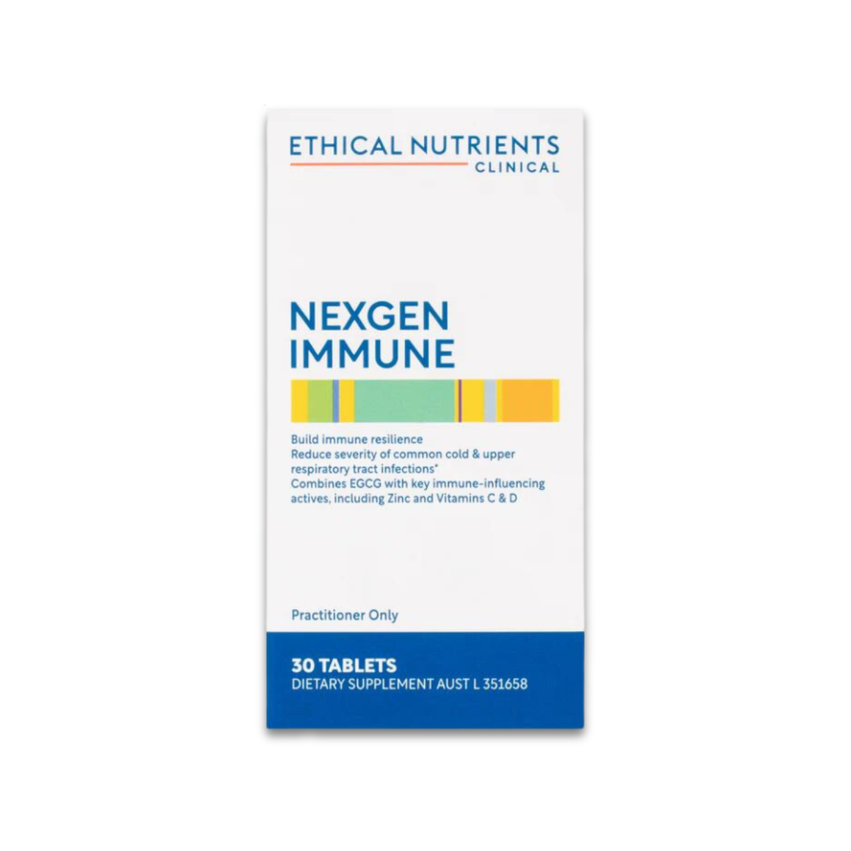 Ethical Nutrients Clinical Nexgen Immune 30 Tablets 