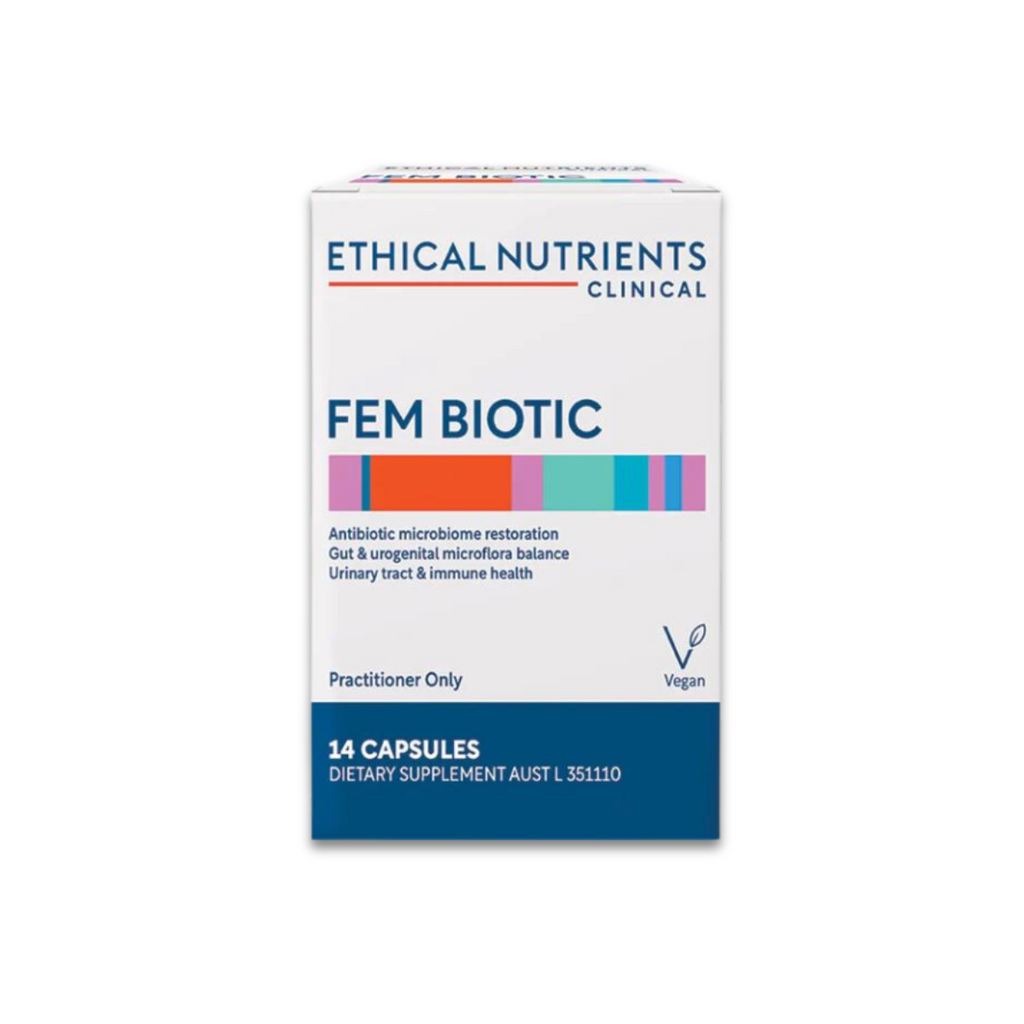 Ethical Nutrients Clinical Fem Biotic 14 Capsules 