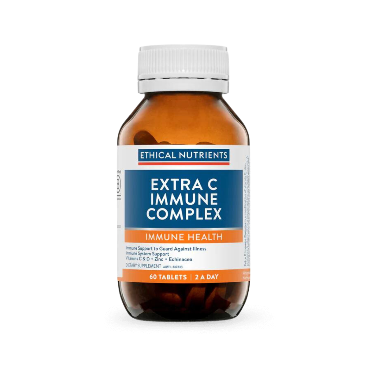 Ethical Nutrients Extra C Immune Complex 60 Tablets 