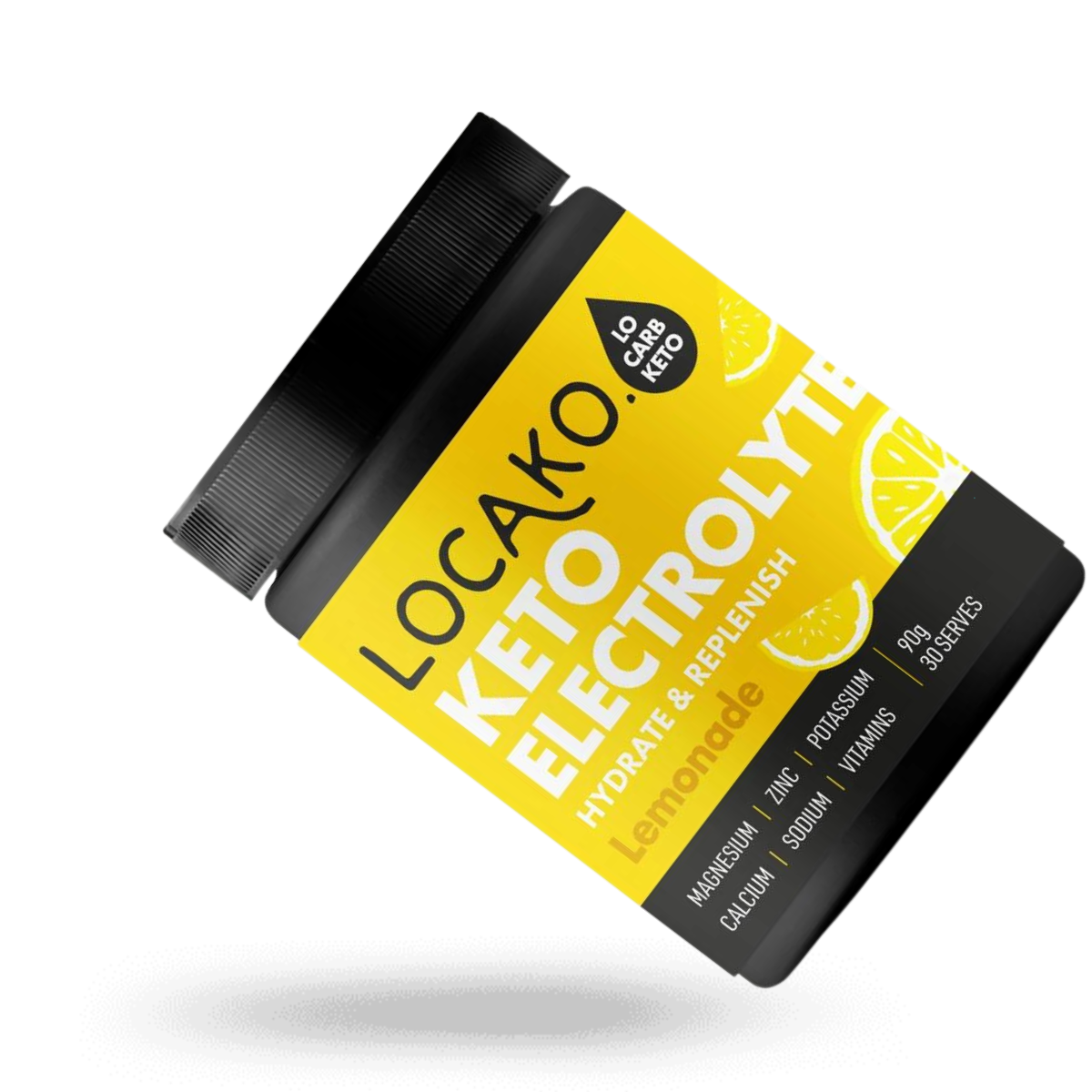 Locako Keto Electrolytes Lemonade Oral Powder 90g