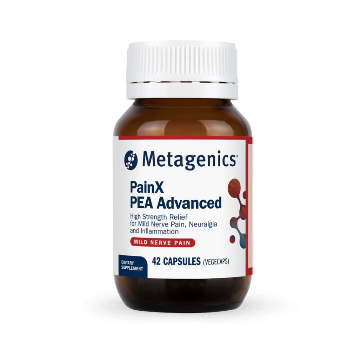 Metagenics PainX PEA Advanced 42 Capsules