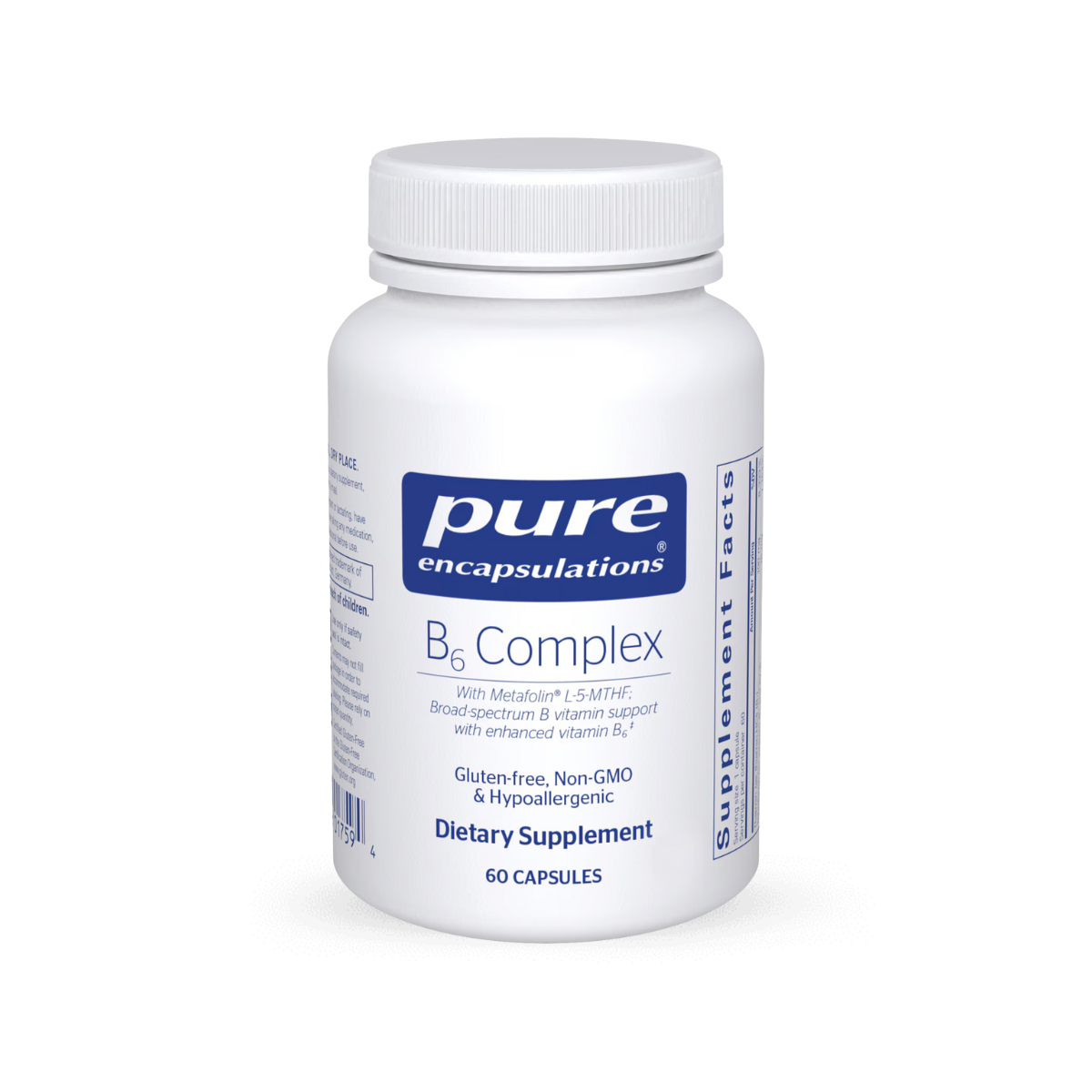 Pure Encapsulations B6 Complex 60 Capsules