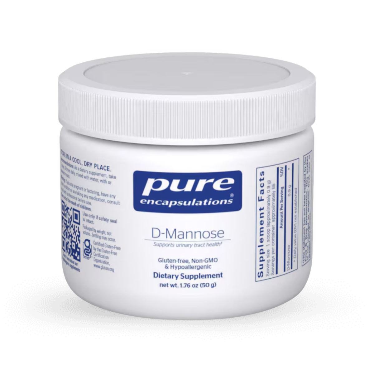 Pure Encapsulations D-Mannose Powder 50gm