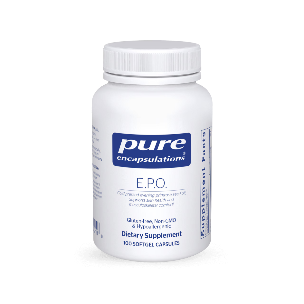 Pure Encapsulations E.P.O. (evening primrose oil) 100 Softgel Capsules