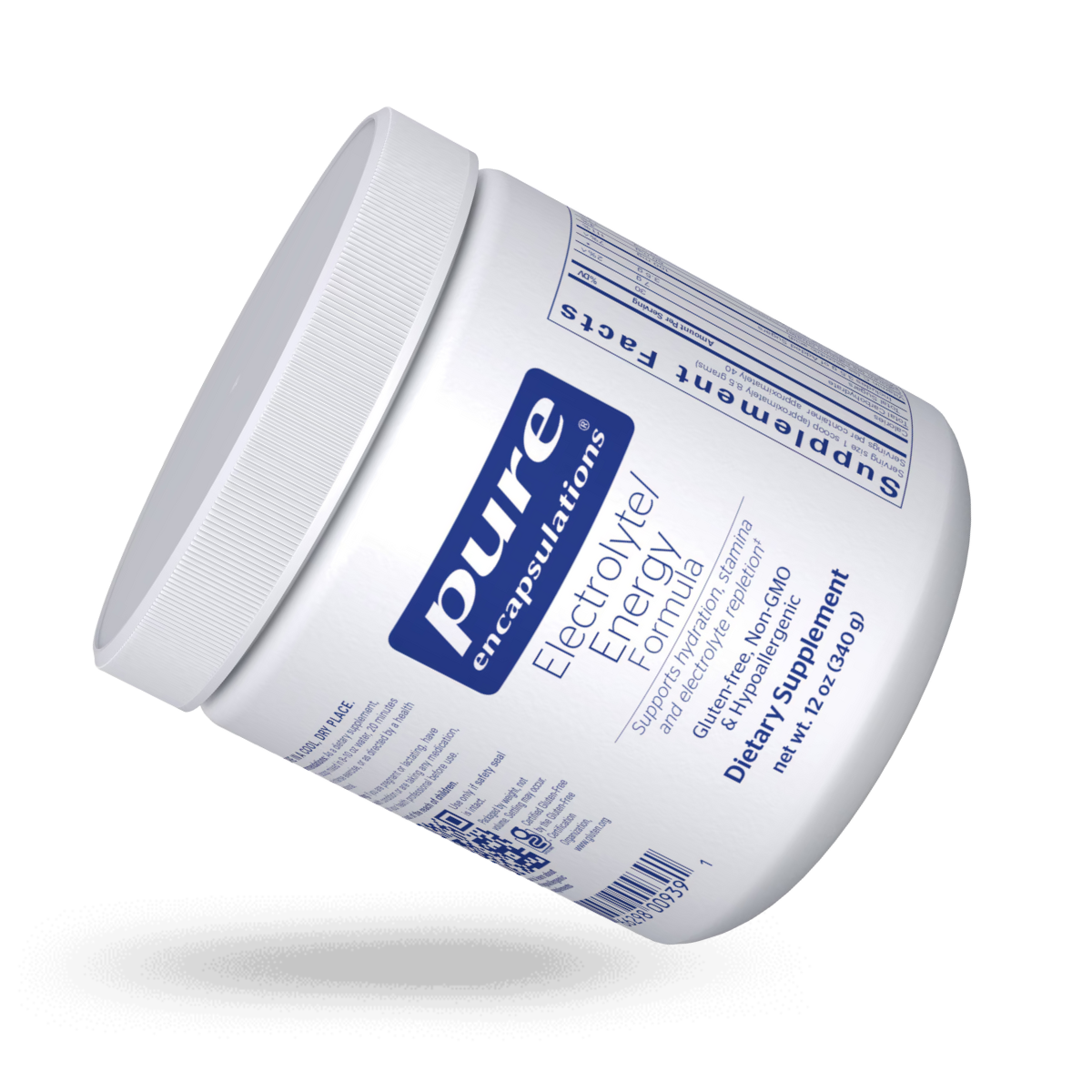 Pure Encapsulations Electrolyte/Energy formula 340g