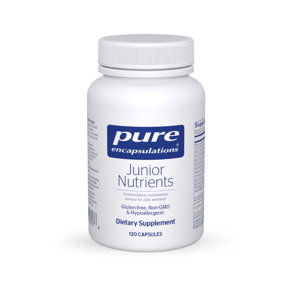 Pure Encapsulations Junior Nutrients 120 Capsules