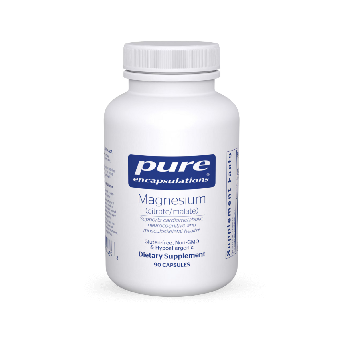 Pure Encapsulations Magnesium (citrate/malate) 90 Capsules