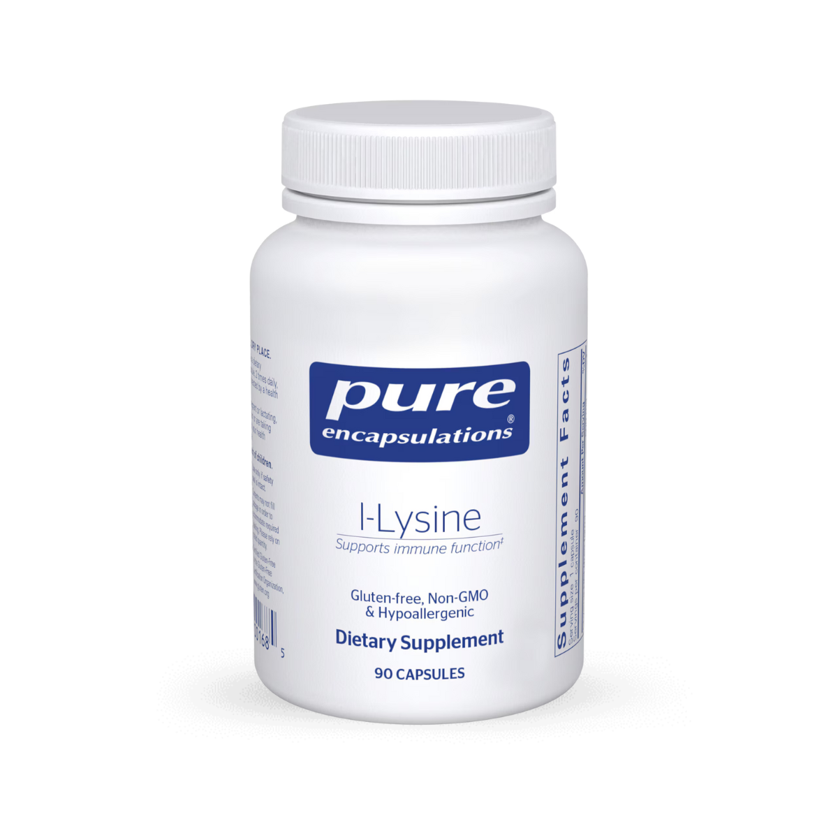 Pure Encapsulations l-Lysine 90 Capsules