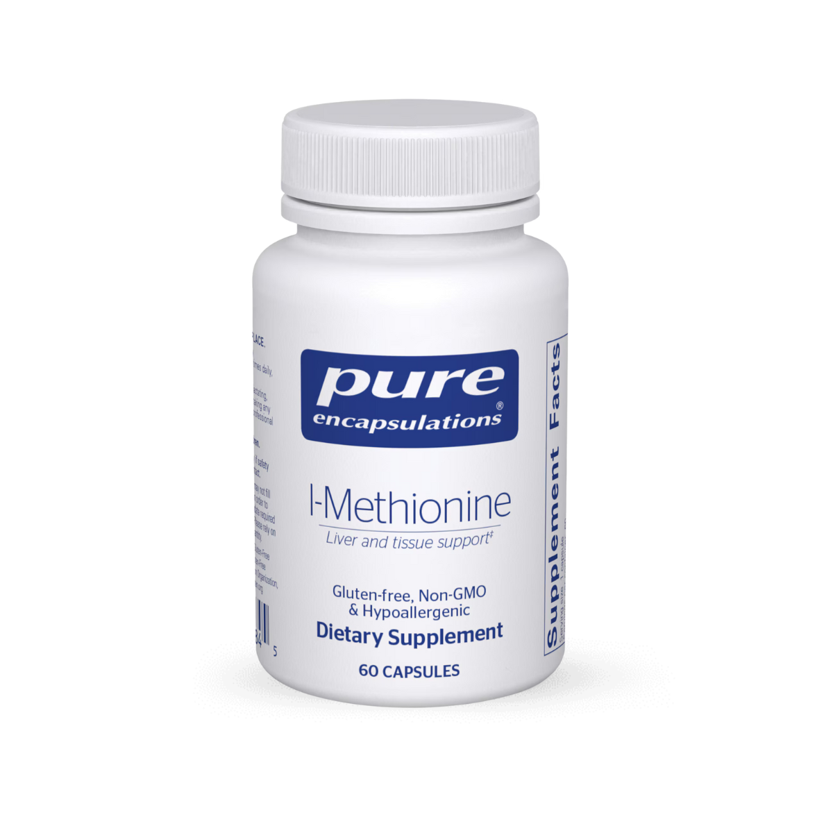 Pure Encapsulations l-Methionine 60 Capsules