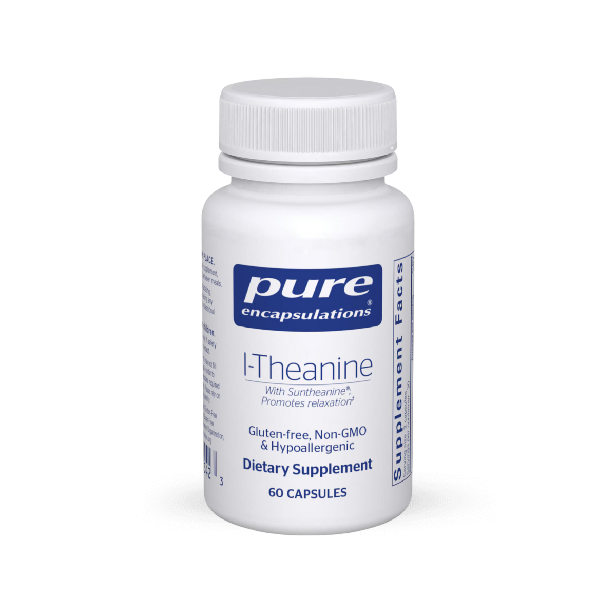 Pure Encapsulations l-Theanine 60 Capsules