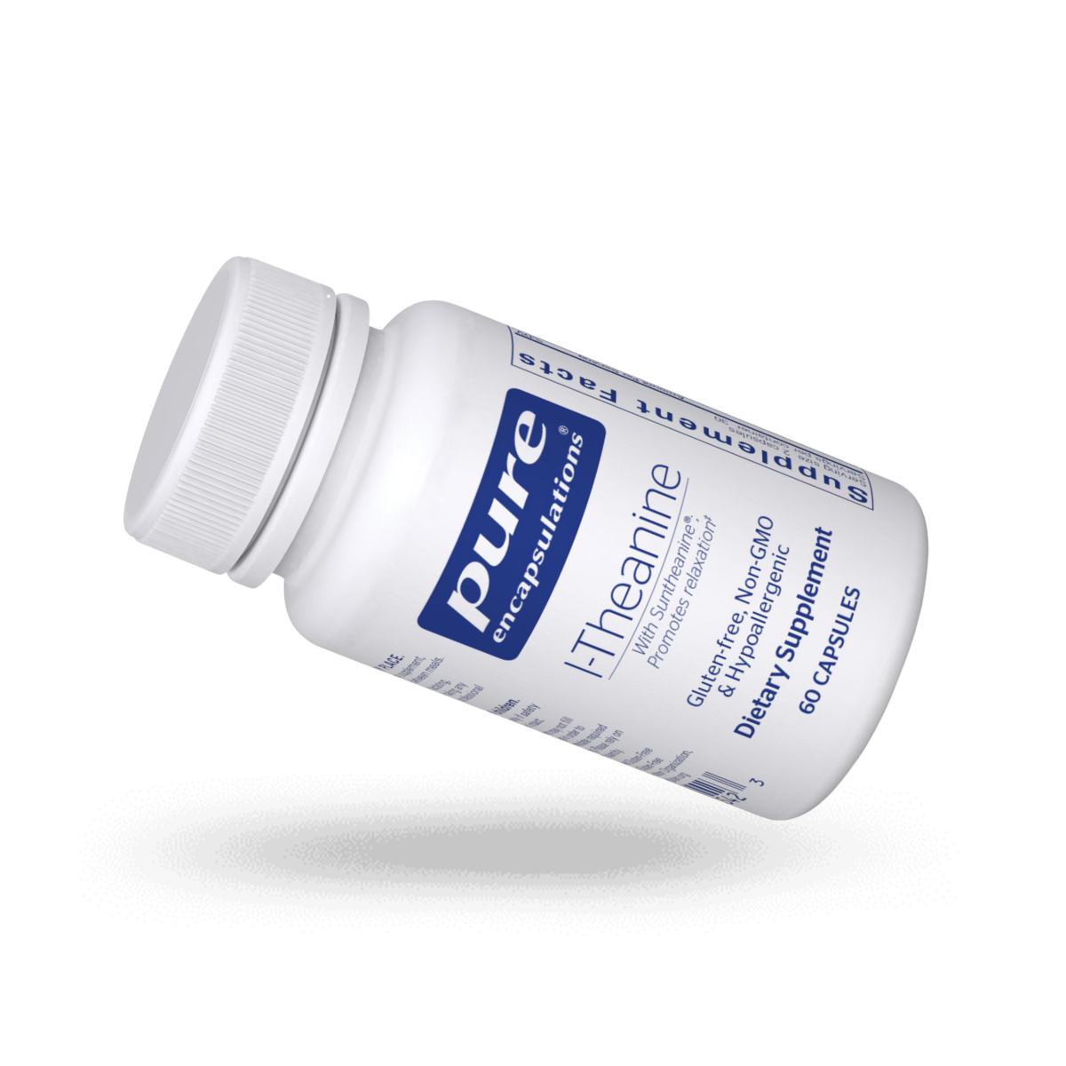 Pure Encapsulations l-Theanine 60 Capsules