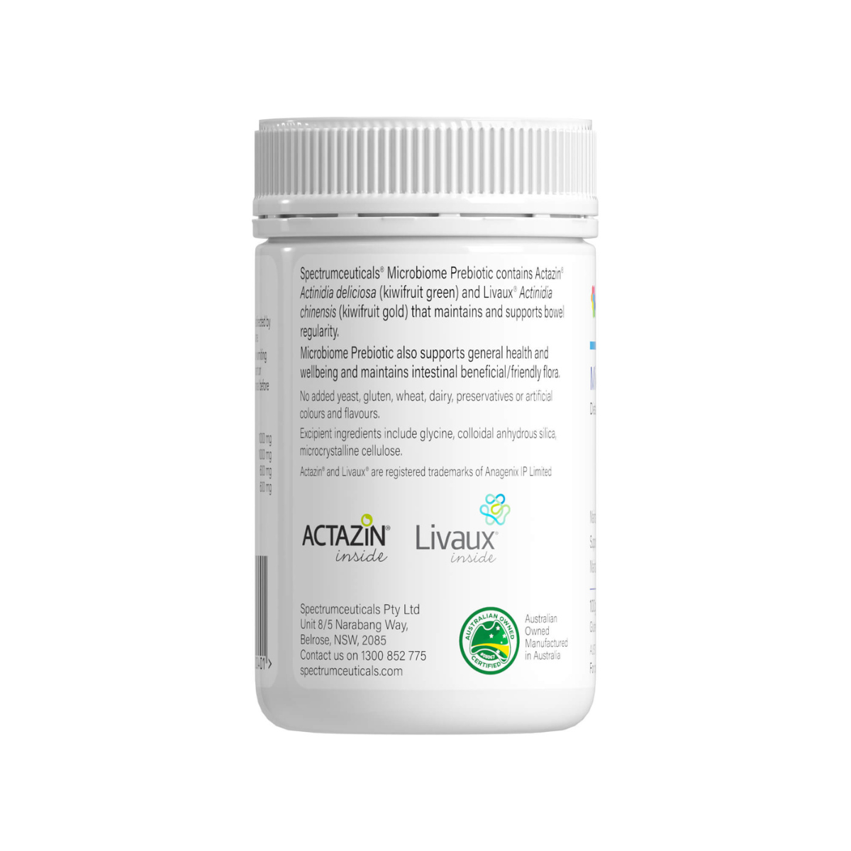 Spectrumceuticals Microbiome Prebiotic 100g