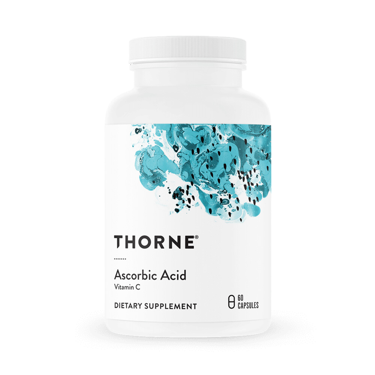 Thorne Ascorbic Acid 60 Capsules 