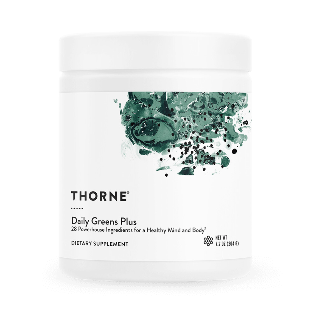 Thorne Daily Greens Plus Powder 204g