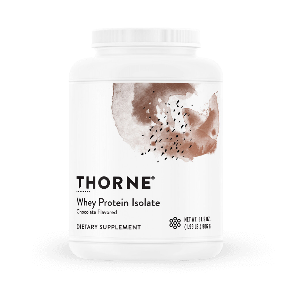 Thorne Whey Protein Isolate - Chocolate 900g