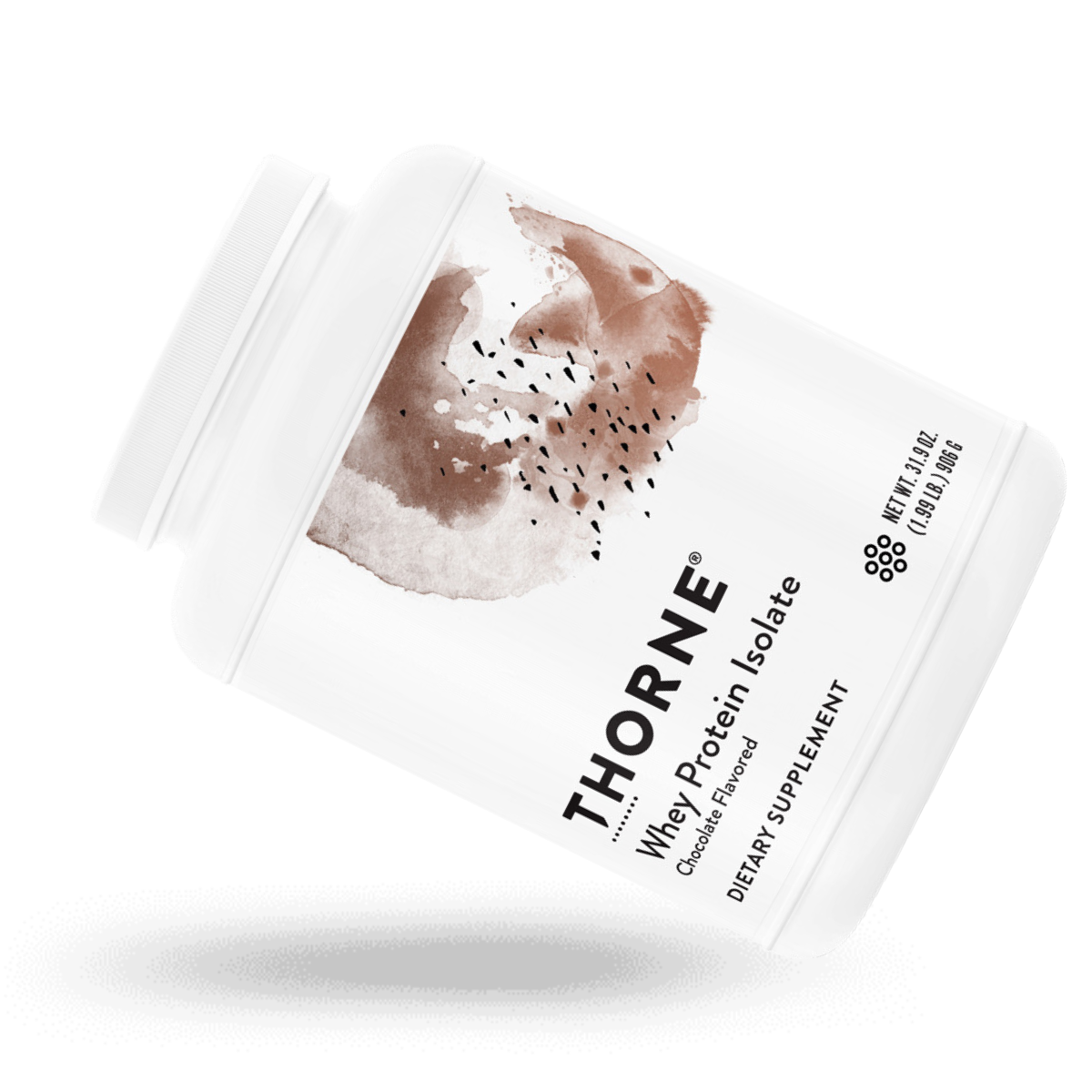 Thorne Whey Protein Isolate - Chocolate 900g