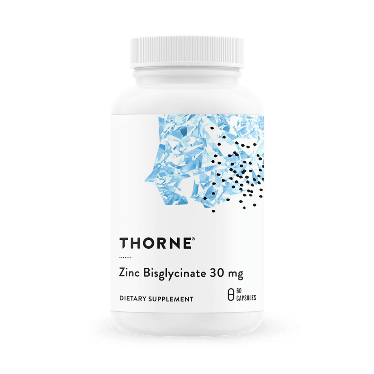 Thorne Zinc Bisglycinate 30 mg 60 Capsules