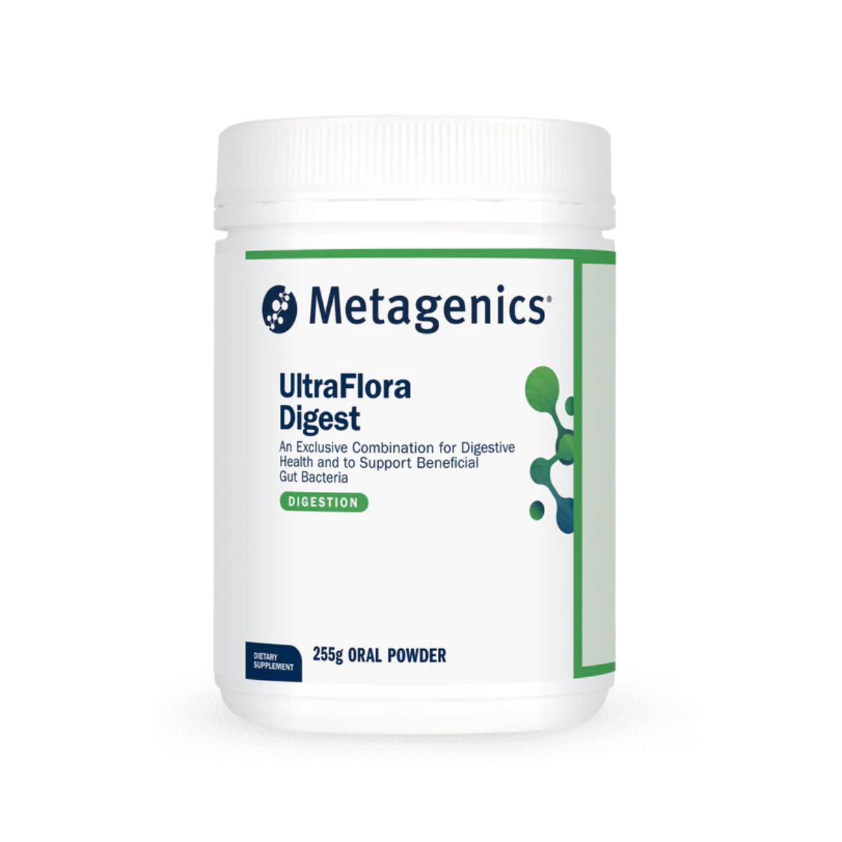 Metagenics UltraFlora Digest Probiotic Pineapple 255g Powder