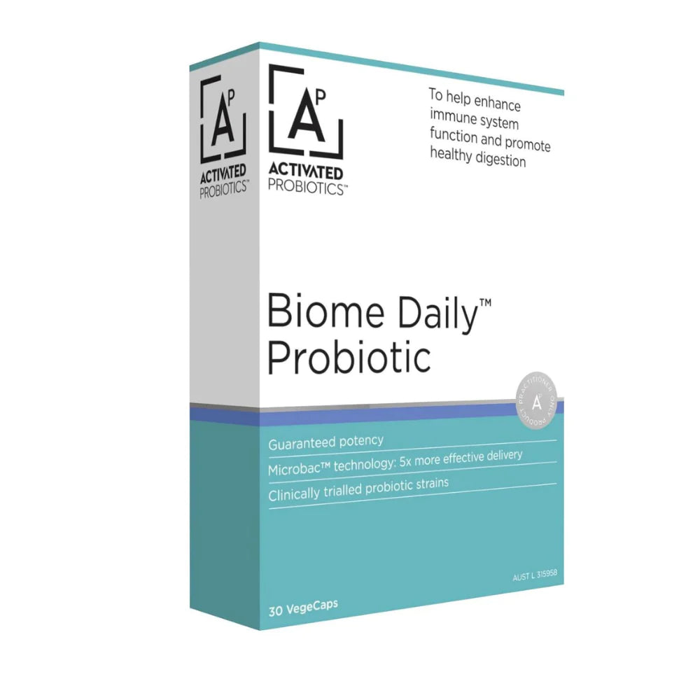 Activated Probiotics Biome Daily 30 Capsules