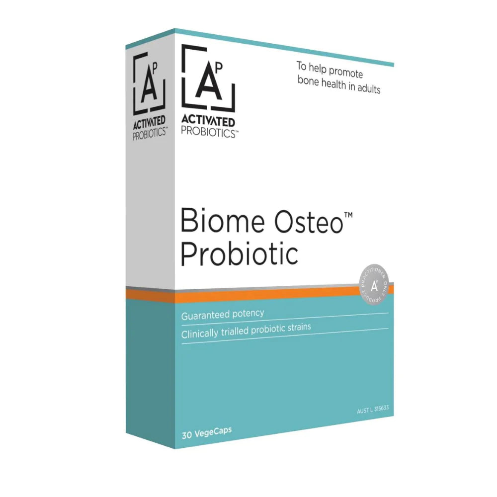 Activated Probiotics Biome Osteo Probiotic 30 Capsules