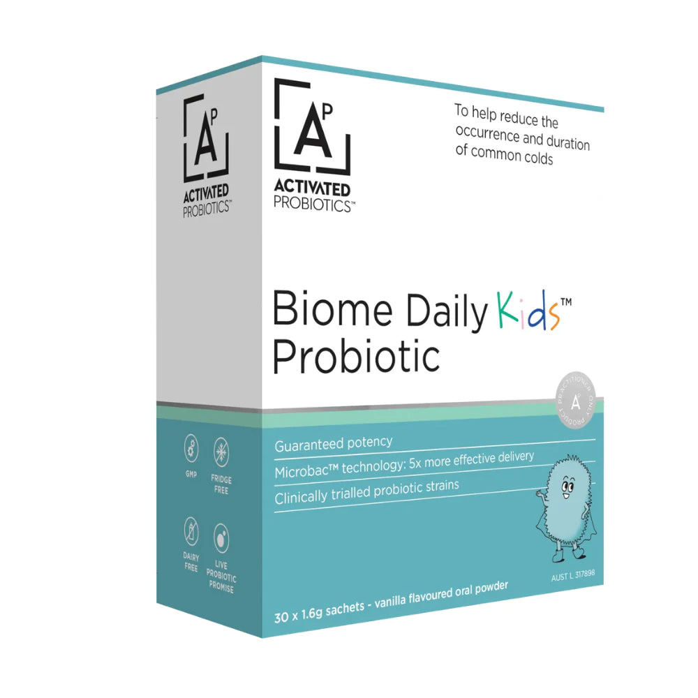 Activated Probiotics Biome Daily Kids Probiotic 30 Sachets