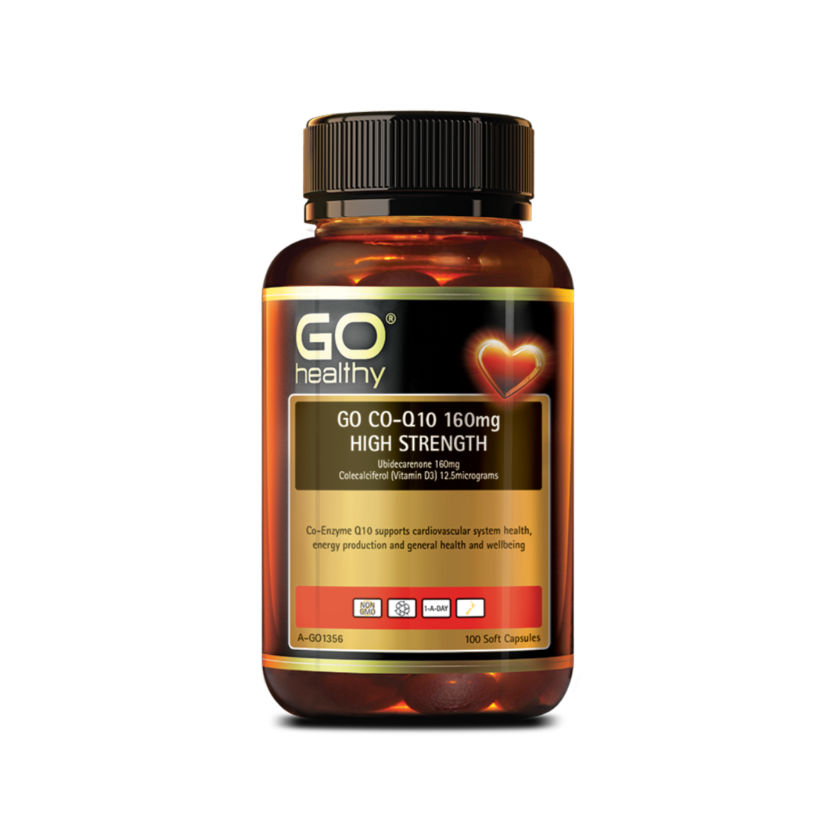Go Healthy Co-Q10 160mg High Strength 100 Capsules