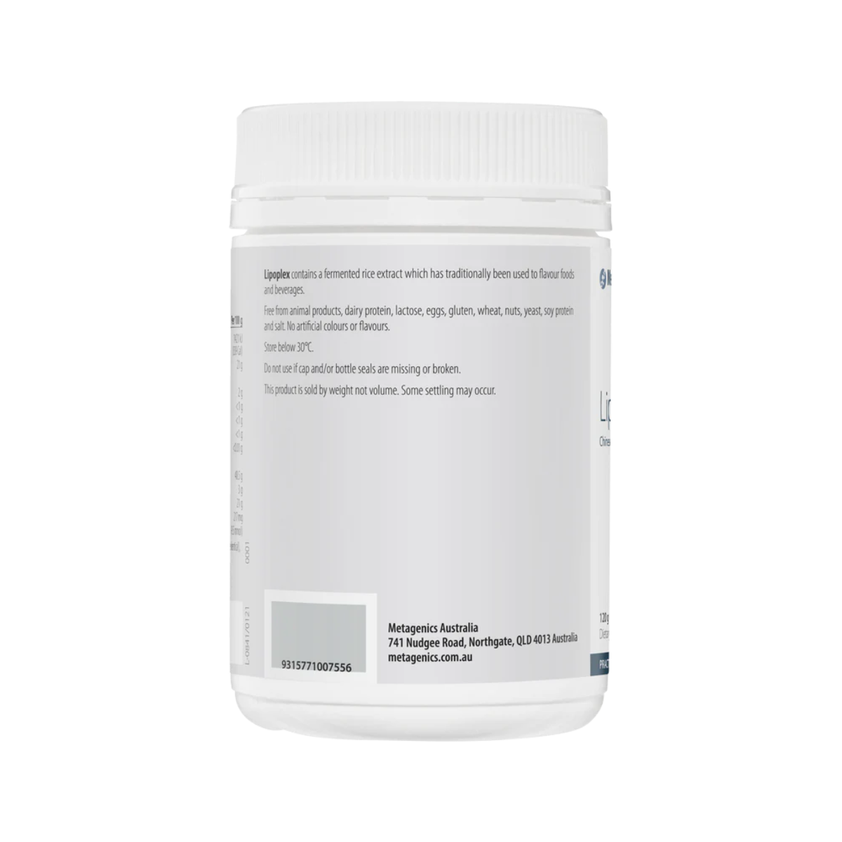 Metagenics Lipoplex Powder 120g