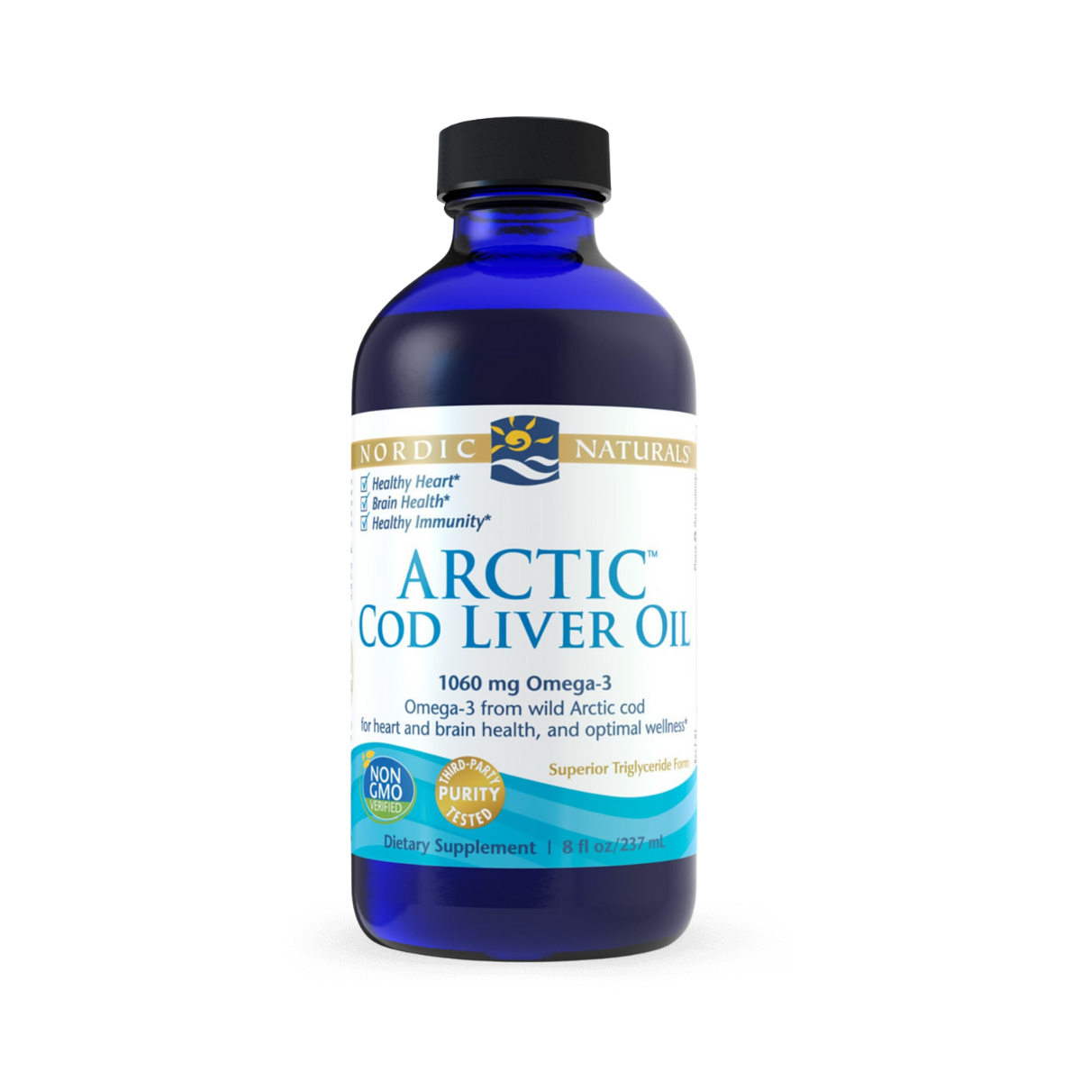 Arctic Cod Liver Oil 237ml Unflavoured