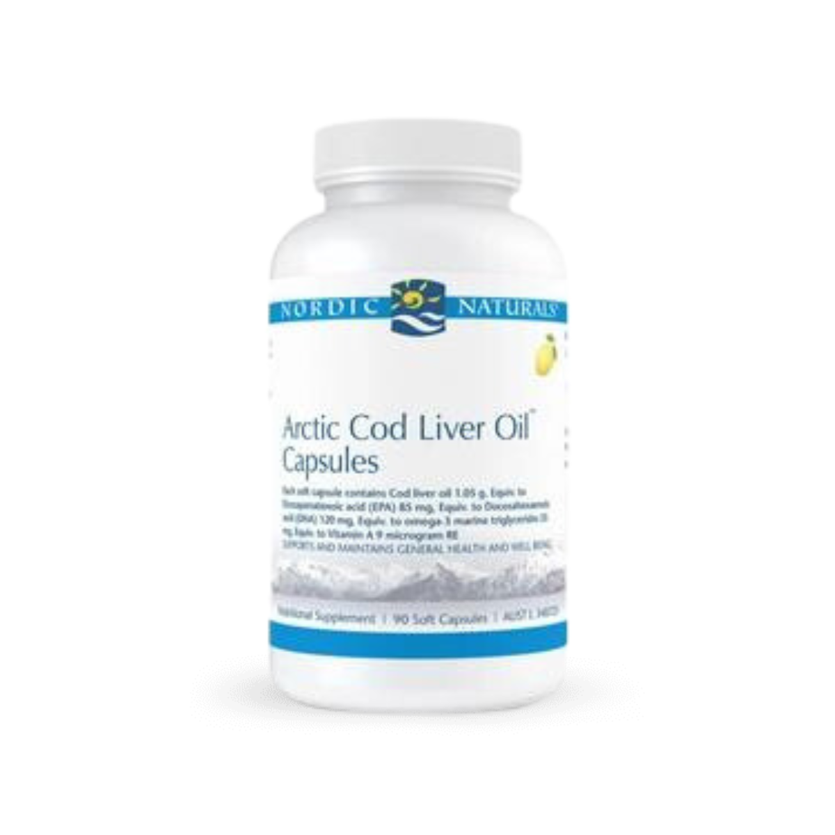 Arctic Cod Liver Oil  Lemon 90c