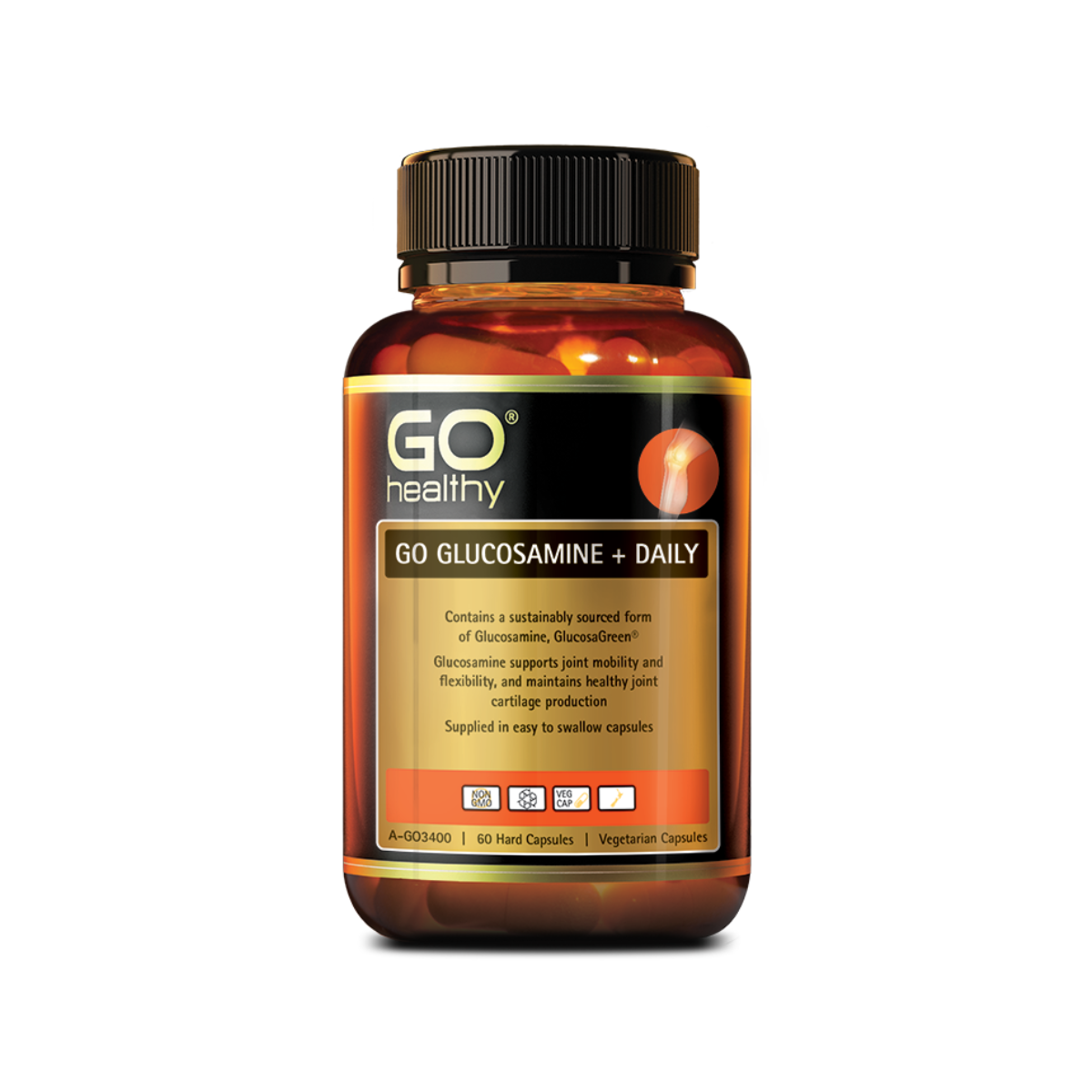 Go Healthy Glucosamine + Daily 60 Capsules