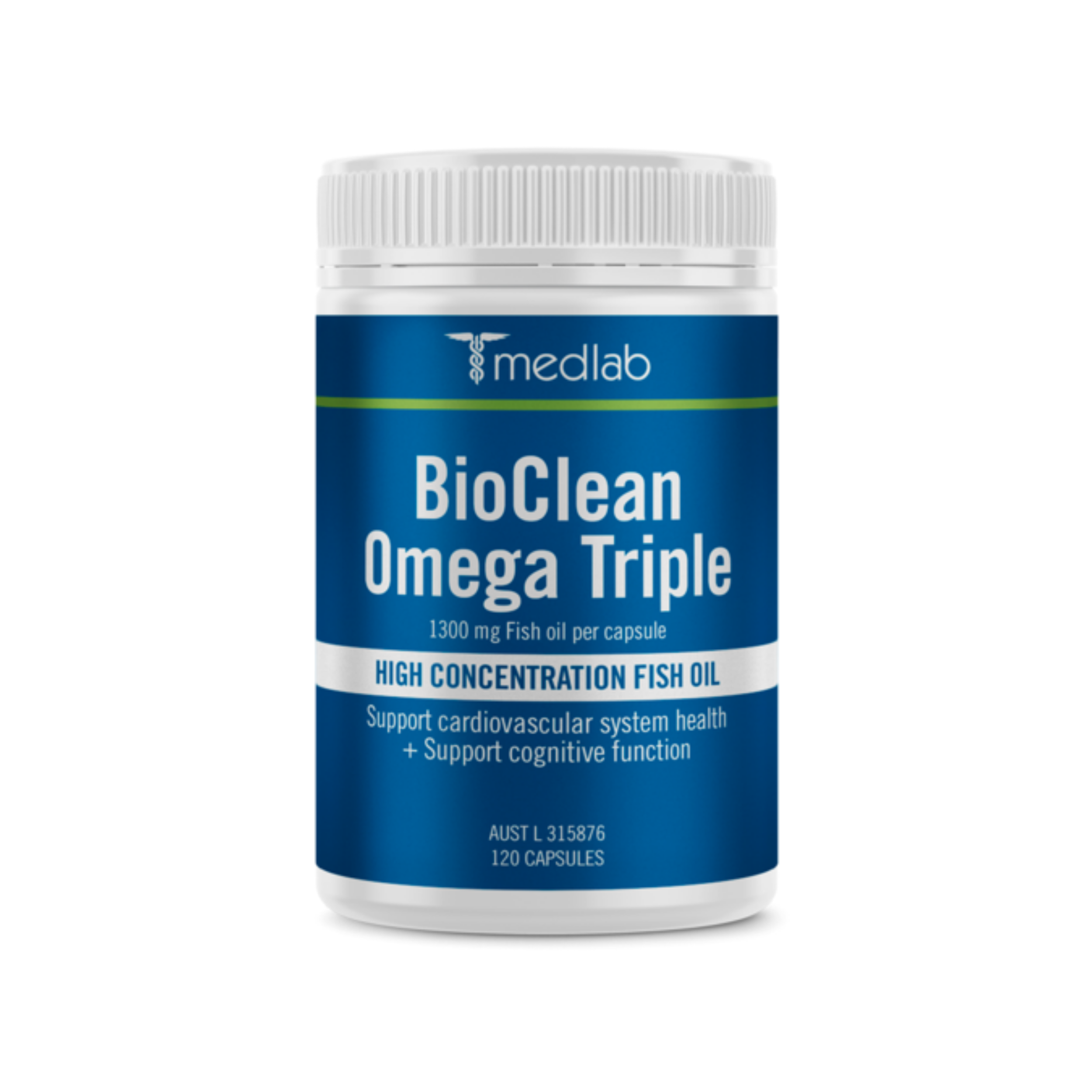 Medlab BioClean Omega Triple 120 Capsules