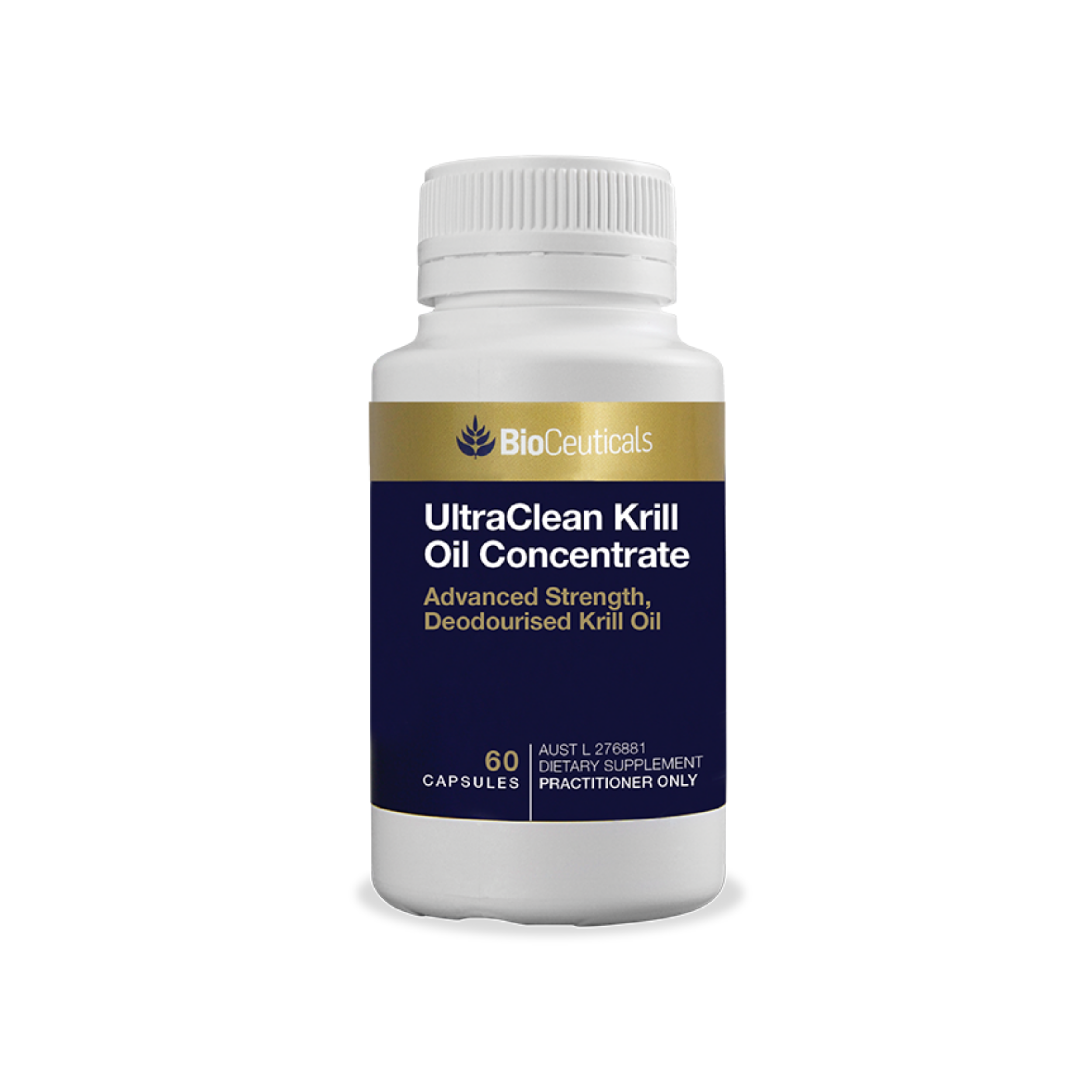 ioceuticals UltraClean Krill Oil Concentrate  60 Capsules