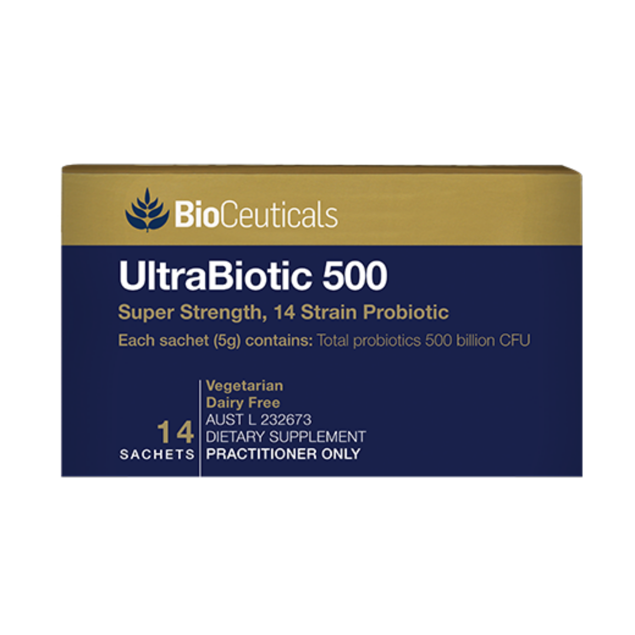 Bioceuticals Ultrabiotic 500 14 Sachets