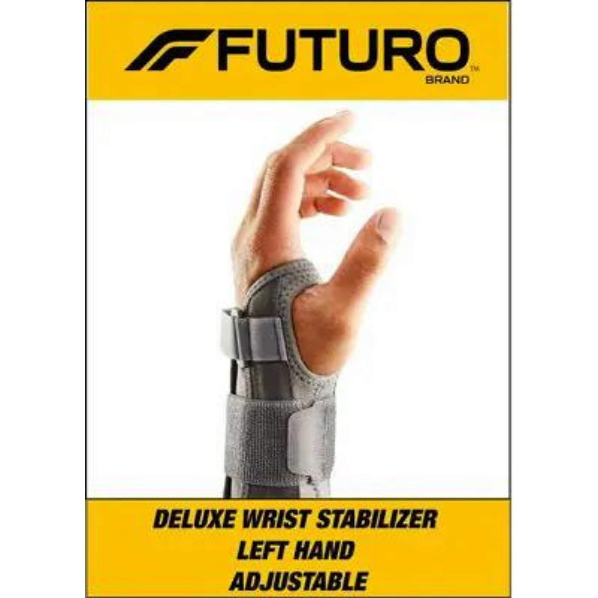 Futuro Deluxe Wrist Stabilizer Left Hand 09144ENT Small/Medium