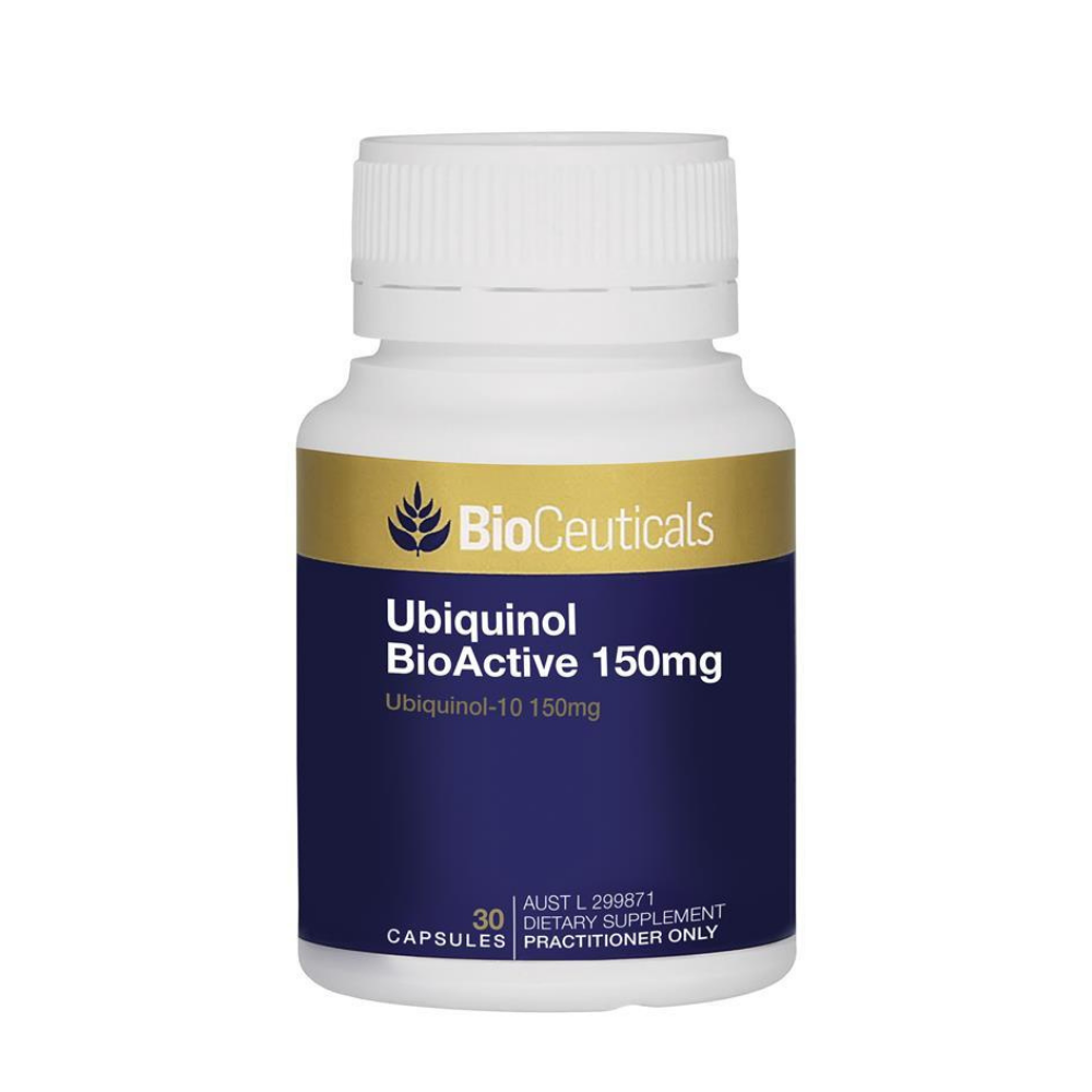 BioCeuticals Ubiquinol BioActive 150mg 30  Capsules