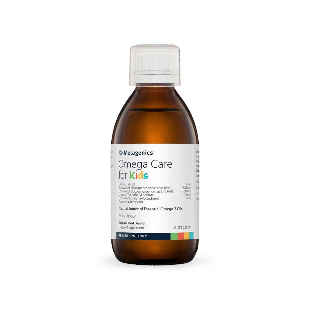 Metagenics Omega Care for Kids Fruity flavour 200 mL oral liquid