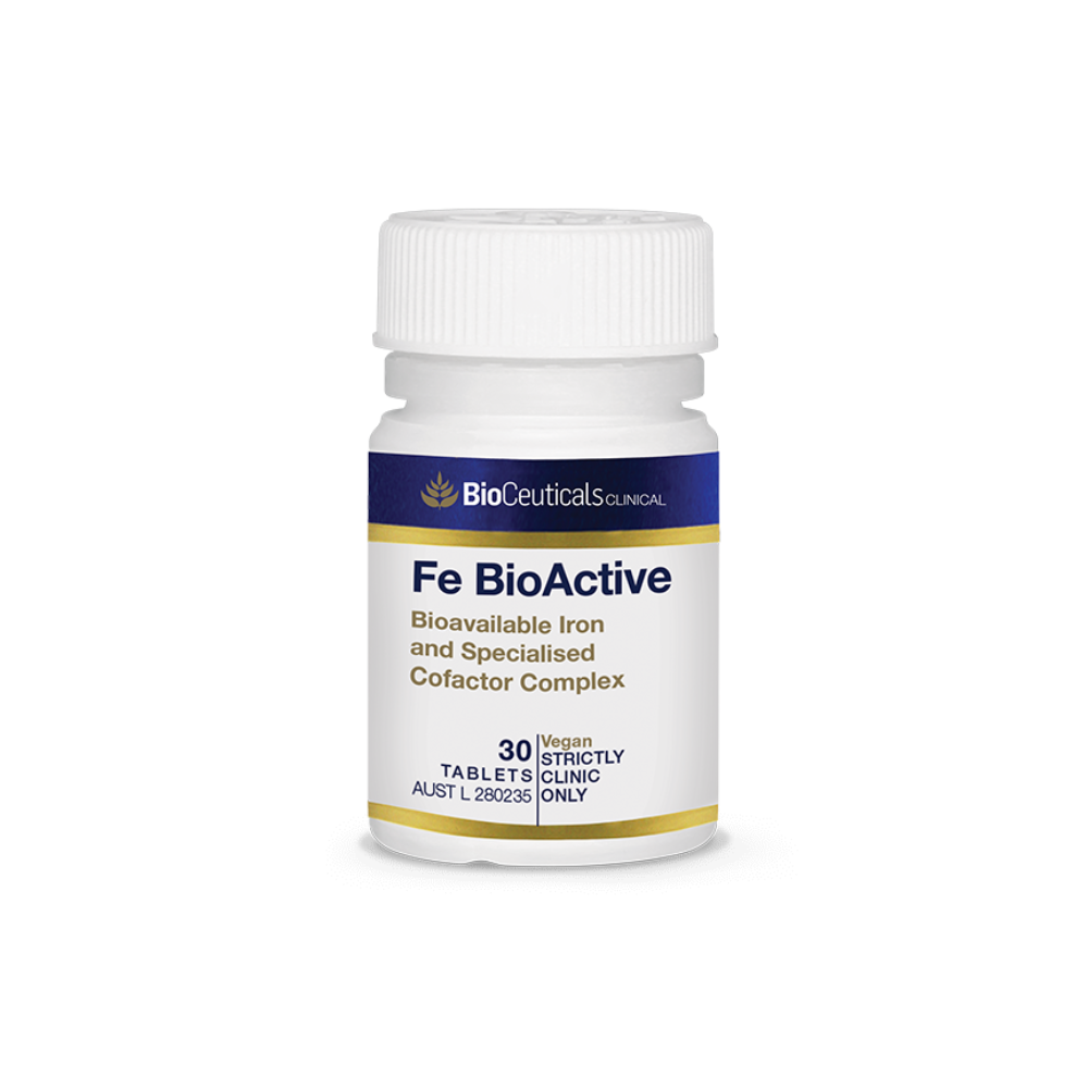 BioCeuticals Clinical Fe BioActive 30 Tablets