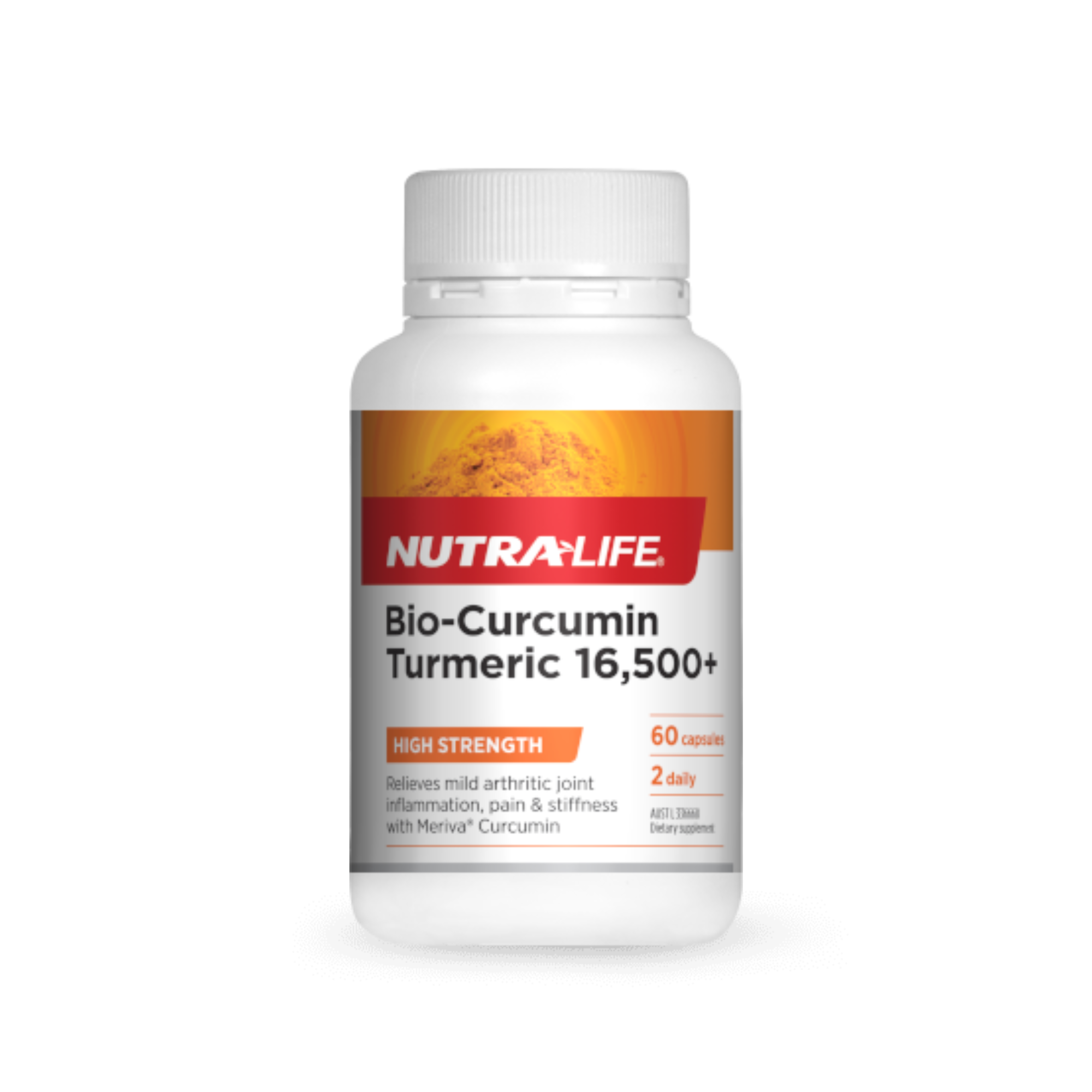 Nutralife Bio Curcumin Turmeric 16,500+ 60 Capsules