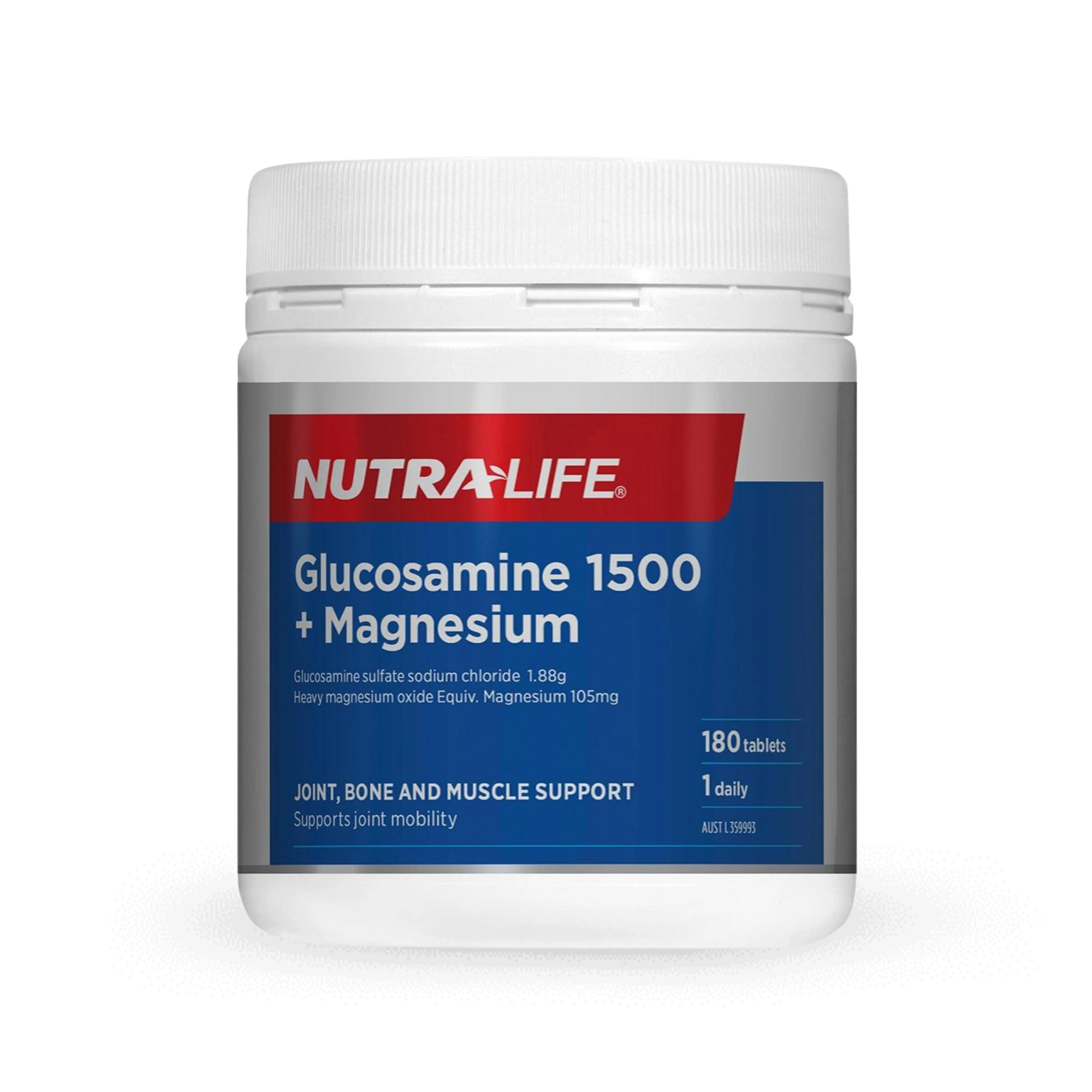 Nutralife Glucosamin 1500+ Magnesium 180 Tablets