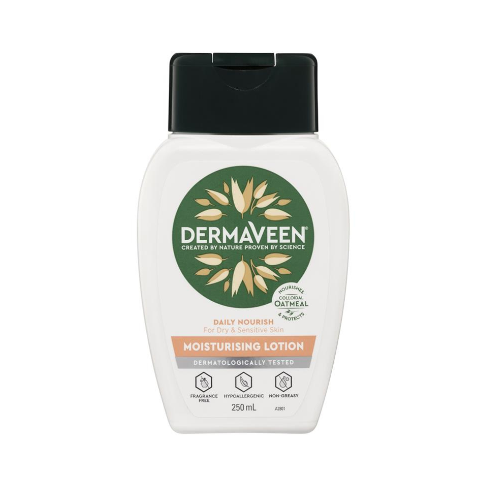 DermaVeen Daily Nourish Moisturising Lotion 250mL