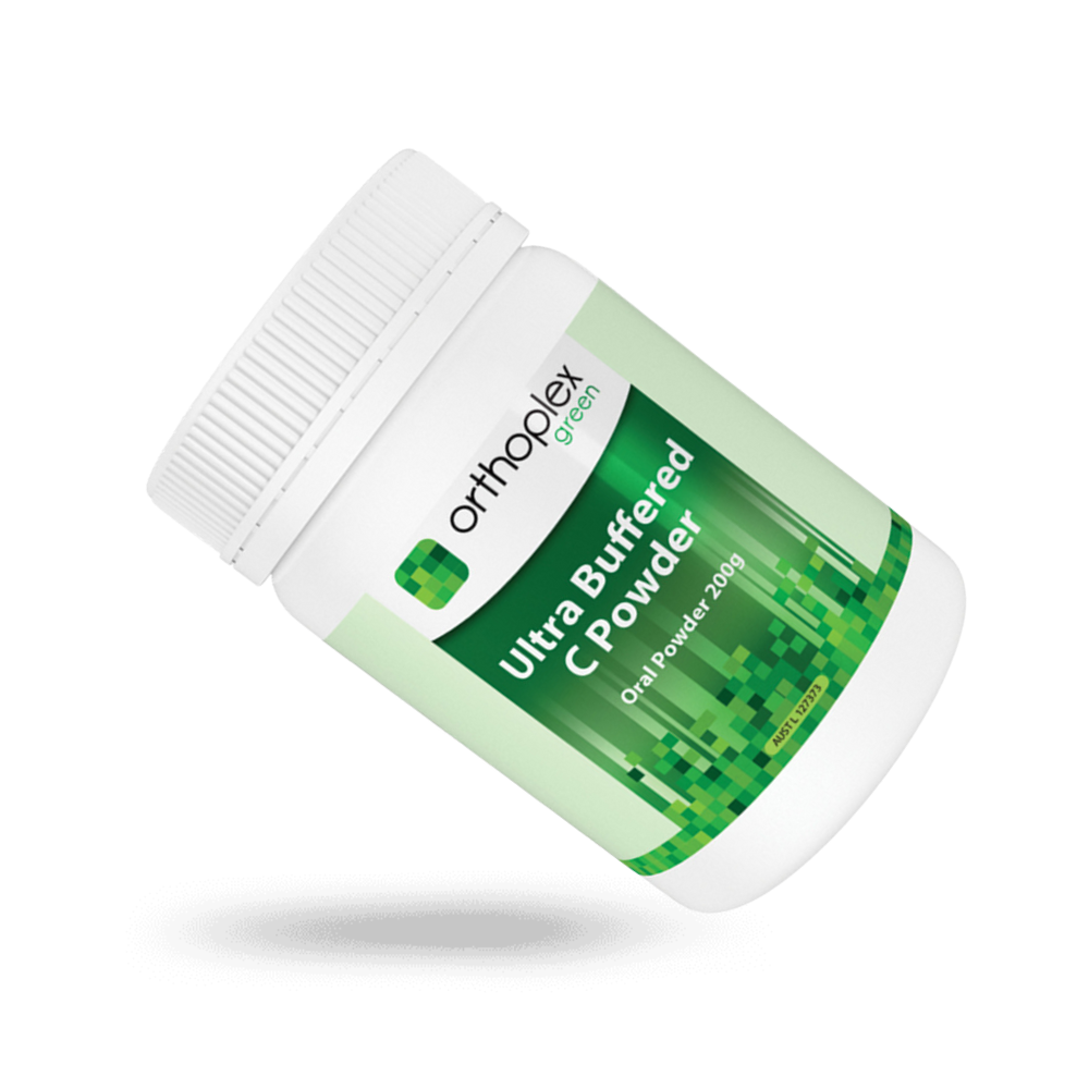 Orthoplex Green Ultra Buffered Vitamin C Powder 200g